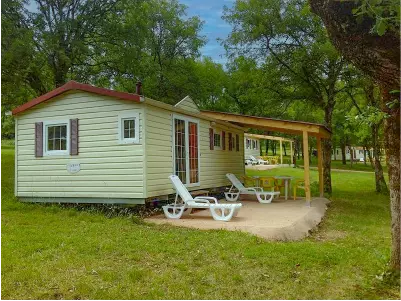Residence Loisirs Camping Mas de Saboth Extérieur Mobil Home résidence loisirs, hébergement disponible au Camping Mas de Saboth